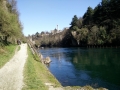 Trezzo d'Adda vista di Capriate San Gervasio