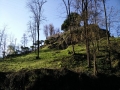 Paderno d'Addarudere castello tratto che aggira le rapide